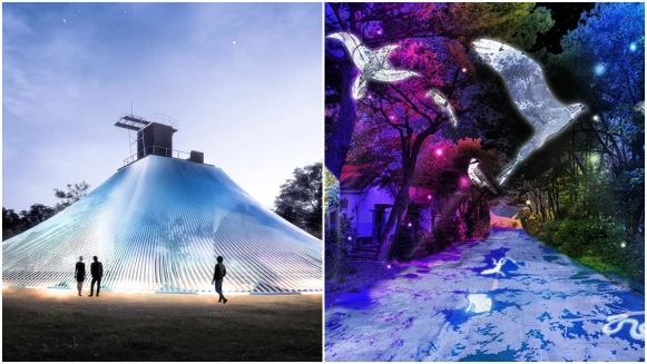 「2019桃園地景藝術節」開跑！10公尺軍用建築變身「閃亮山丘」、繽紛大型藝術裝置，網美必拍啊~