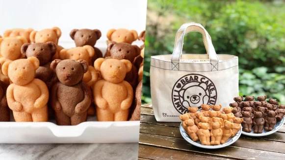 可以吃的泰迪熊！日本「BEAR HOLIC熊燒」超人氣打卡美食首度登台，一整排小熊超欠吃