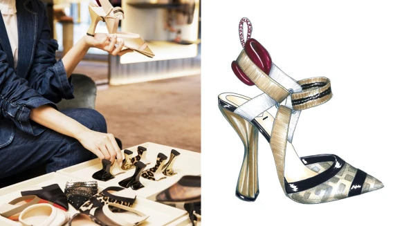 台中、高雄也都有！FENDI推出經典女鞋Colibrì專屬尊榮訂製服務