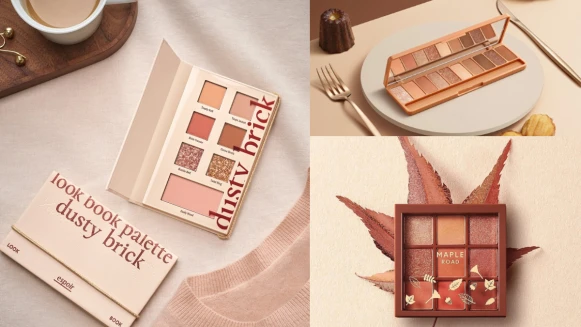 夏天還沒過完就要入手秋冬色！盤點4款韓國秋季新推出的眼影盤！ 