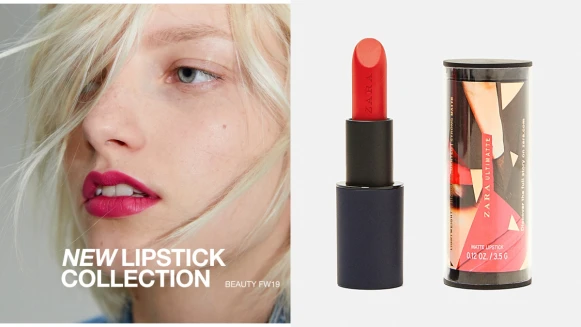 ZARA推出口紅了！12支絲絨唇膏+ 8 支霧面唇釉，竟然還是由英國彩妝大師Pat McGrath設計，官網限定上市