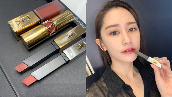 奶茶色先靠邊～秋冬必囤YSL「棗泥紅棕色」，小銀條107、小金條18等4大顯白神仙色號來囉！