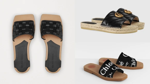 一穿發現原來自己腳背這麼美！盤點9家時髦、有型又好走的精品涼拖鞋