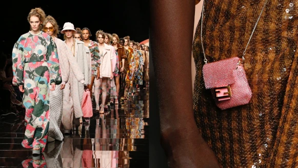 【米蘭時裝週】 又一個迷你小包值得你注目啦！Fendi 2020春夏女裝帶你踏上瀰漫夏日絢麗氛圍的時尚之旅