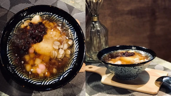 【中山國中美食】《磨食光》隱藏版手工古早味豆花，入口即化、濃郁豆乳香氣，隱身巷弄間的好滋味