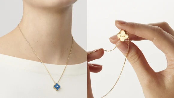 手刀買起來！Van Cleef &amp; Arpels梵克雅寶2019年限量版Vintage Alhambra吊墜項鍊開箱