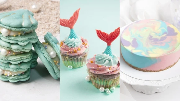 少女心爆炸！Funsiamo手作DIY「人魚公主」甜點，繼獨角獸蛋糕後準備再度席捲IG