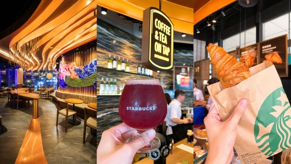 星巴克台北時代門市要衝一波了！全新改裝開幕，推出首賣款少女系「芙蓉花神艾爾啤酒」