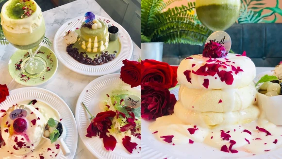 【西門町美食】《Meat Up》推7款超浮誇期間限定，會下玫瑰雨的舒芙蕾、抹茶提拉米蘇