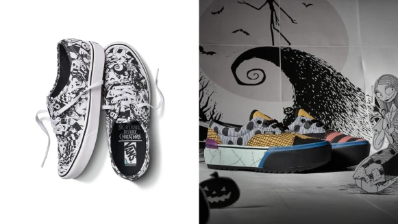 再度攜手迪士尼！Vans X The Nightmare Before Christmas聯名系列直接重現電影經典場面