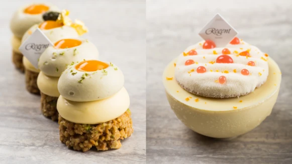 約閨蜜吃下午茶~晶華酒店攜手世界盃甜點冠軍的法式甜品太美味！