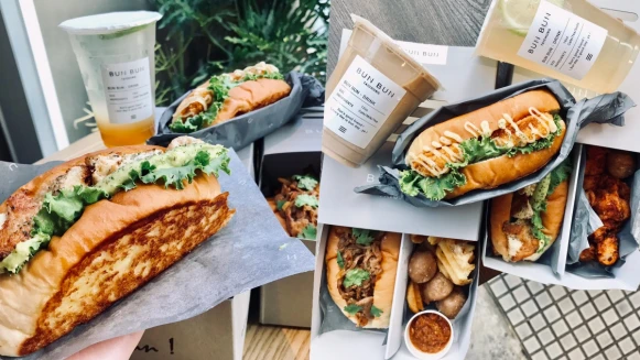 【台中美食】《BUNBUN棒棒》推出BUN麵包新吃法，酥脆奶油麵包搭配滿滿餡料，好吃又好拍