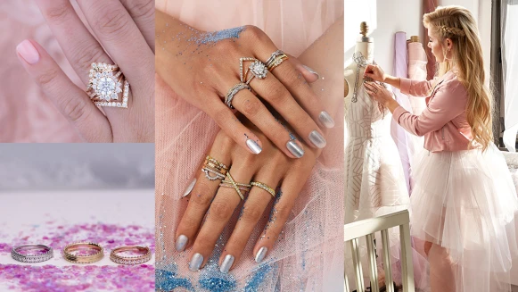 話題度NO.1的時髦鑽戒！「HEARTS ON FIRE ╳ Hayley Paige」混搭出浪漫清新的甜美風情，珠寶控女孩Must Have！