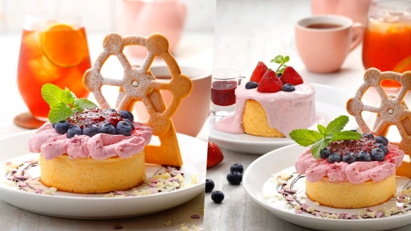 草莓控吃起來！杏桃鬆餅屋進駐美麗華推獨家限定，滿滿草莓搭配4CM極厚鬆餅