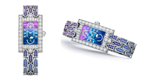 Harry Winston第五大道Avenue Classic20周年限量奢華鑽錶，詩意滿點。