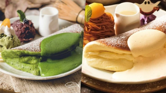 超濃抹茶紅豆回歸！Woosa屋莎鬆餅屋插旗信義區推限定款，必吃南瓜蒙布朗舒芙蕾