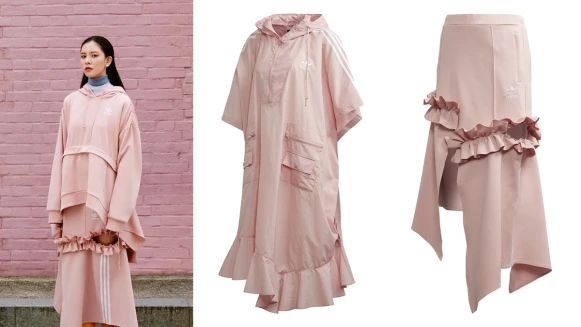 李鍾碩、炫雅都愛的韓國設計師品牌J KOO，攜手adidas Originals打造粉嫩運動裝束