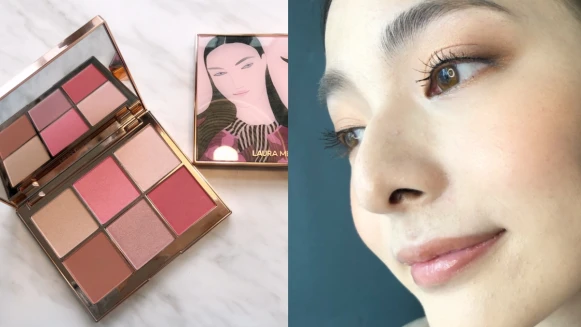 【2019聖誕彩妝】LAURA MERCIER也加入6色頰彩盤戰局！最熱賣的#Ginger奶油蜜桃色腮紅也在裡面