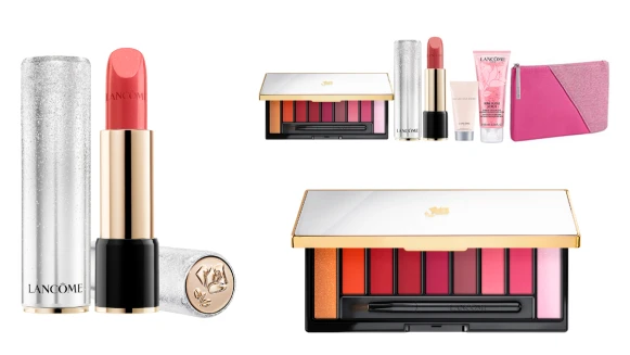 【2019聖誕彩妝】蘭蔻冰雪奇蹟限量彩妝，銀色雪景結合絕美玫瑰唇色，感受巴黎聖誕的浪漫氛圍