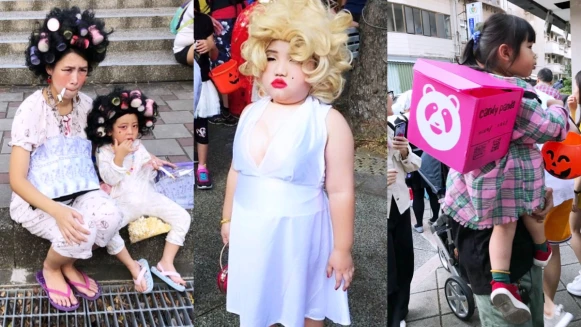 一年一度的小鬼怪變裝派對！厭世夢露、包租婆母女檔、甜心熊貓外送員...天母搞什麼鬼萬聖節活動精選特搜！