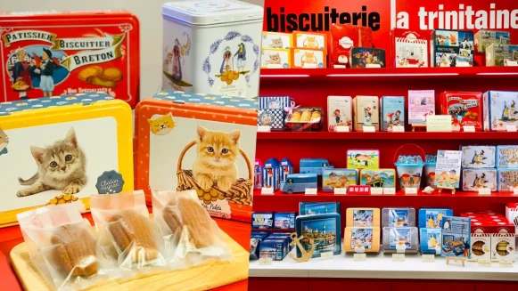 獨家貓咪款！法國「La trinitaine布列塔尼酥餅」插旗信義區，必吃限定焦糖海鹽夾心瑪德蓮