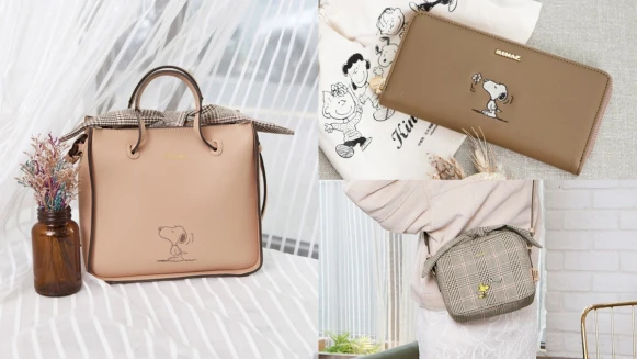 呼叫史努比控！KINAZ X SNOOPY聯名系列再推實用子母包、皮夾系列
