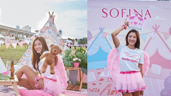 運動人生必備這瓶！粉紅控油霸主全程hold住完美妝感，讓網紅「咪咪愛運動」跑完5K爆汗一樣美！ 