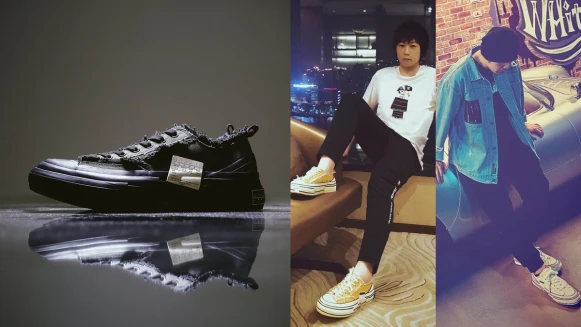 五月天阿信、周董都在穿xVESSEL解構帆布鞋台灣也要開賣了，更首度販售螢光粉鞋款