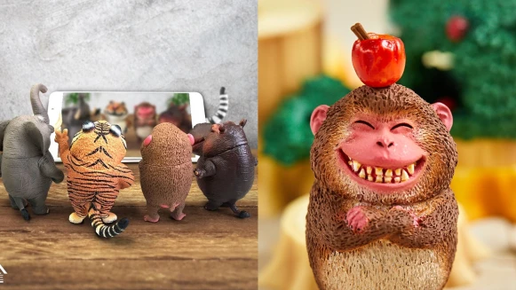 喜感無極限！Animal Life X 朝隈俊男推「圓滾滾系列」公仔，大笑動物們一掃上班厭世感