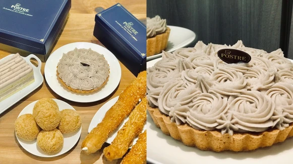 芋頭控必吃！Postre波絲甜推出芋頭系列甜點，還有全新抹茶風味巨無霸脆皮泡芙