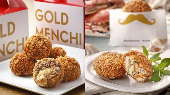 超澎派蟹肉！金葉名氣餅推「蟹肉」口味、會牽絲的「聖誕起士禮盒」一口吃下超滿足