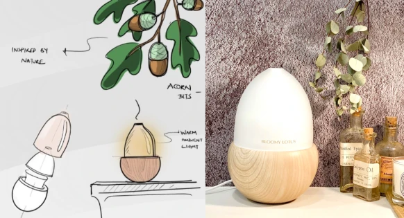 太犯規了，可愛到只想帶回家，橡果擴香儀根本是居家必備神器