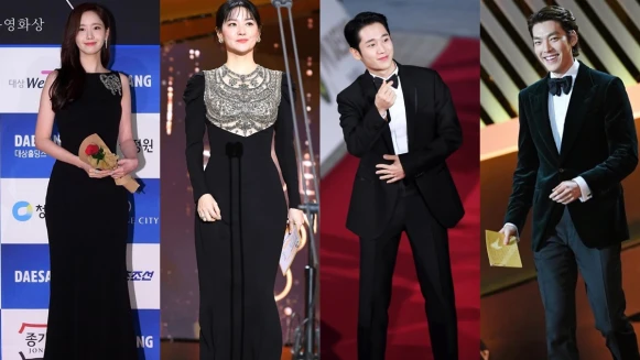 李英愛氣質爆棚、潤娥大露美背、Krystal仙氣滿分、金宇彬帥氣回歸…第40屆青龍獎星光紅毯都在這