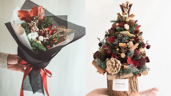 療癒首選！參樓研製所推手作「聖誕節系列」課程，DIY雪白聖誕樹、聖誕花圈心意滿分的交換禮物首選