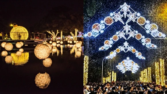 「2019屏東聖誕節」奇幻登場！飄雪時間、交通活動懶人包、水晶城堡&amp;湖畔金色水燈等14座打卡區太浪漫