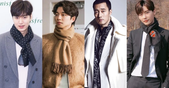  想和他圍同一條巾！從 李敏鎬 到 孔劉 歐巴們的圍巾風格，你最想和誰一起取暖？