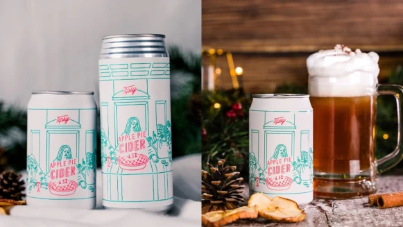 臺虎冬日限定口味登場！推出甜點系「最後的蘋果派」水果酒，結合黑糖、肉桂、蘋果微醺女孩必喝