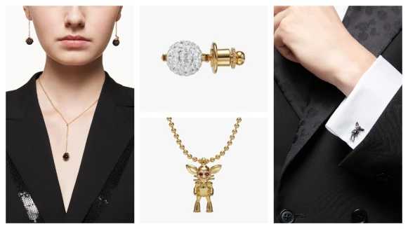 除了皮件，MCM 也推出珠寶系列了，黑鑽石、Disco球、機器老鼠…等創意設計實在太生火！