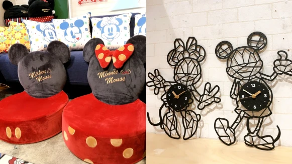 米奇米妮陪你過新年！HOLA X迪士尼推18項「大人系」居家用品，懶骨頭、幾何黑白壁鐘超該買