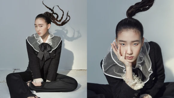 小S大女兒Elly許曦文根本新一代時尚寶貝!單眼皮、高馬尾「厭世臉」登時尚大片,就連S都讚誇:「跩個屁啊!」