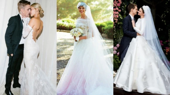 小賈夫婦、皇室婚禮、好萊塢影星、超模女神...歐美名人夢幻嫁紗盤點特輯！