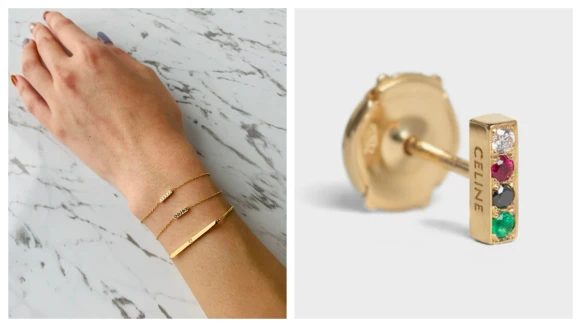 【試戴報告】CELINE推出高級珠寶系列，小巧精緻的設計搶搭 daily wear 珠寶主流，每天配戴超時髦！（內附實戴影片與售價）