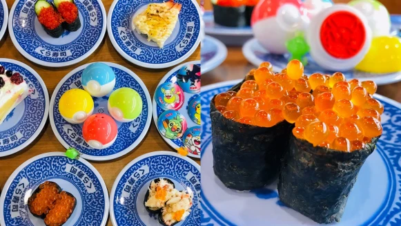 寶可夢來襲！藏壽司推出16款寶可夢獨家扭蛋，寶貝球印章、皮卡丘、炎兔兒超萌登場