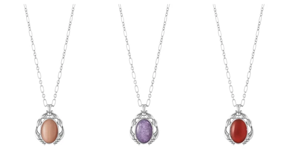 2020必收！喬治傑生 Georg Jensen 2020 Heritage 年度項鍊登場，台灣獨賣的限量純銀蜜桃月光石鍊墜太生火！