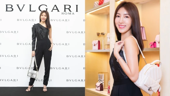 當記者楊謹華採訪巨星楊謹華，寶格麗重現《鏡子森林》狠角色