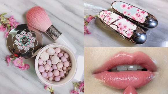 【2020春妝】嬌蘭口紅殼印上粉嫩櫻花、紅寶之吻推出絕美焙茶拿鐵色，就用漫天粉櫻迎接美妙春天
