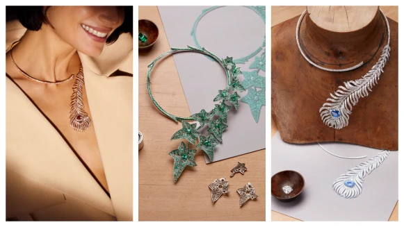 集精湛工藝與摩登氣質於一身，超時髦 Boucheron 全新問號高級珠寶項鍊，搭配T恤、套裝也可以！