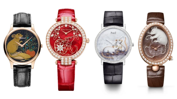 農曆年求好運就是要金鼠腕錶戴好戴滿，不只象徵成功、聰穎與活力，還可以招財、迎富貴！