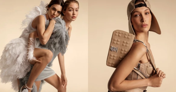 BURBERRY廣告「超模姊妹花」Gigi Hadid、Bella Hadid合體不同框，Gigi背Kendall展現大姐大女力