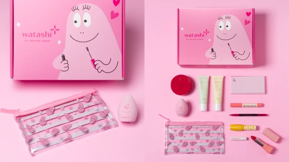 泡泡先生美妝盒萌翻天！自選Integrate、Za明星商品，再贈美妝蛋、化妝包